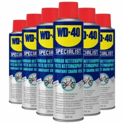 6x WD-40 Specialist® Fiets Ketting Spray 250 ml