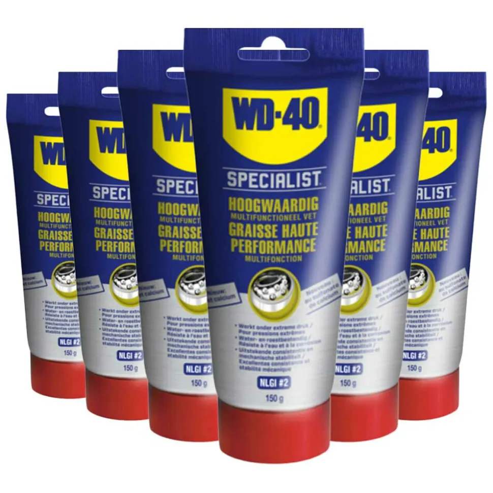 6x WD-40 Specialist® Hoogwaardig Multifunctioneel Vet 150 gr