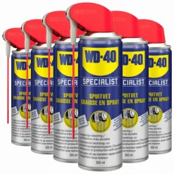 6x WD-40 Specialist® Spuitvet 250 ml