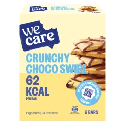 3x WeCare Bars Crunchy Choco Swirl 78 gr
