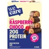 3x WeCare High protein Bars Choco Raspberry 372 gr