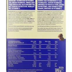 3x WeCare High protein Bars Choco Raspberry 372 gr