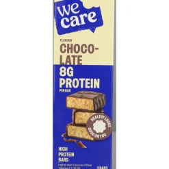 3x WeCare High protein Bars Chocolate 81 gr