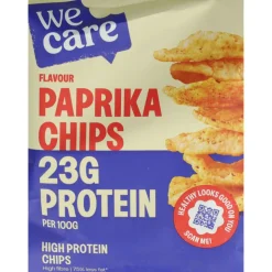 8x WeCare High Protein Chips Paprika 25 gr