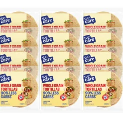 12x WeCare Lower Carb Tortillas Volkoren 160 gr