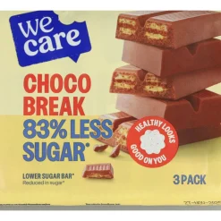 14x WeCare Lower Suger Chocolate 64,5 gr