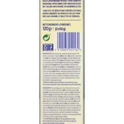 3x WeCare Meal Replacement Bars Chewy Caramel 120 gr