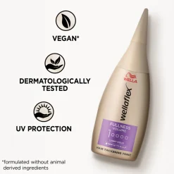 6x Wella Flex Fullness Volume Tonic 100 ml