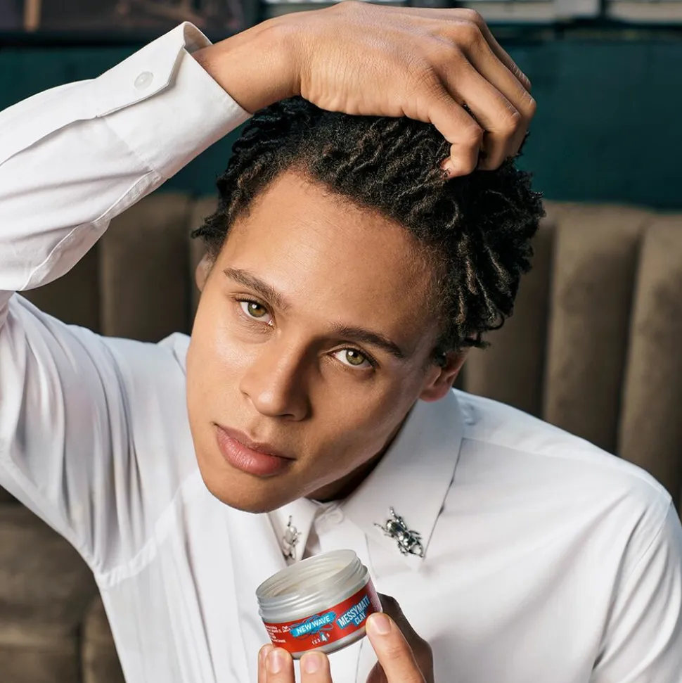 6x Wella New Wave Ultra Effect Go Matt Clay 75 ml