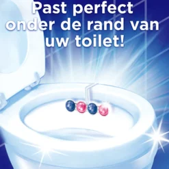 10x Witte Reus Toiletblok Blauw Actief Bloesem 2 stuks