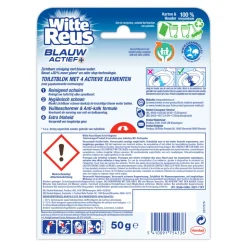 10x Witte Reus Toiletblok Blauw Actief Hygiëne