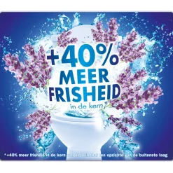 10x Witte Reus Toiletblok Kracht Actief Lavendel 2 stuks