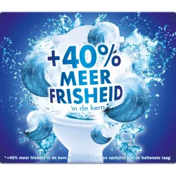 10x Witte Reus Toiletblok Kracht Actief Oceaan 2 stuks