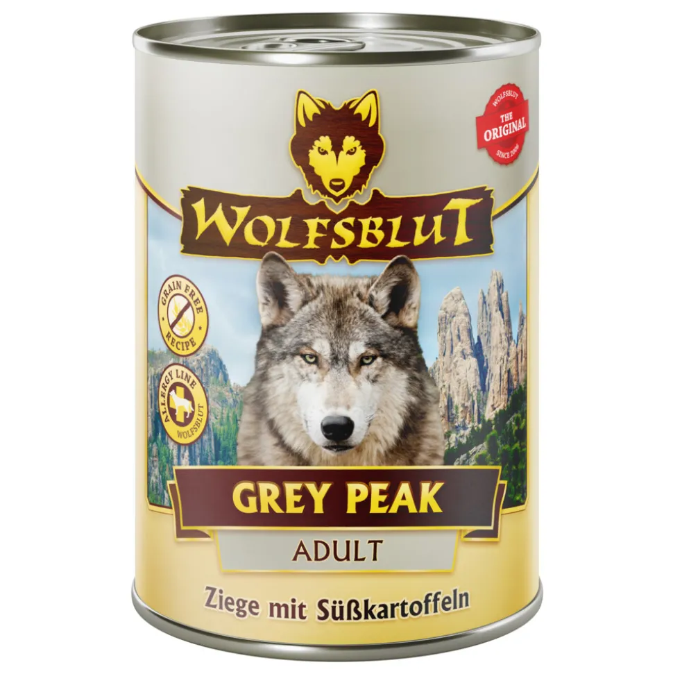 6x Wolfsblut Grey Peak Adult 395 gr