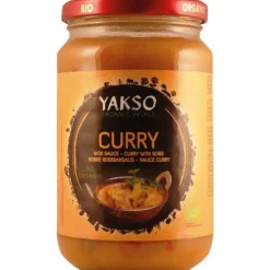 3x Yakso Roerbaksaus Kerrie Eko 350 gr