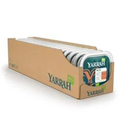 16x Yarrah Bio Alu Paté Grainfree Kattenvoer Nat Kip & Eend 100 gr