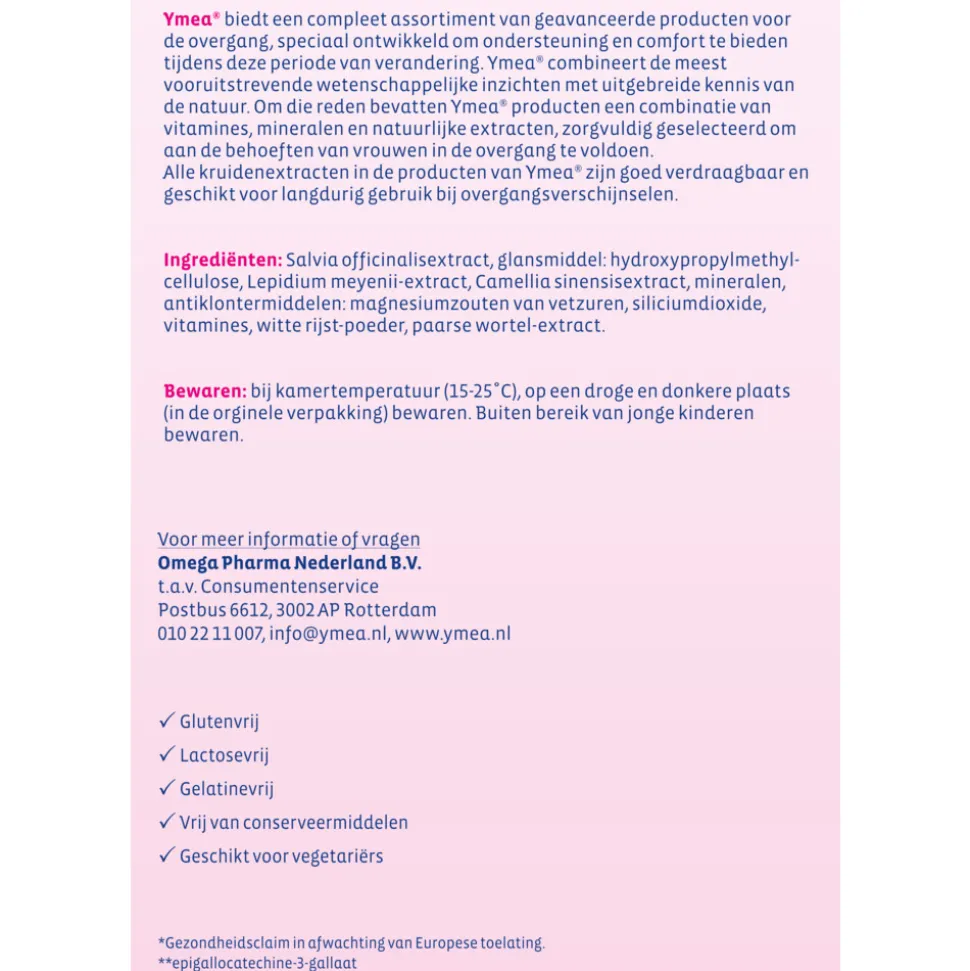 2x Ymea Overgang Silhouet 128 capsules