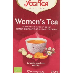 3x Yogi tea Biologisch Thee Womens 17 stuks