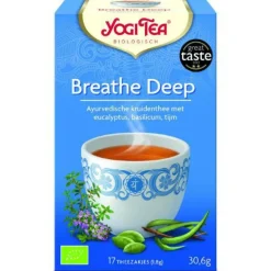 3x Yogi tea Breathe Deep Biologisch 17 stuks