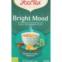 3x Yogi tea Bright Mood Biologisch 17 stuks