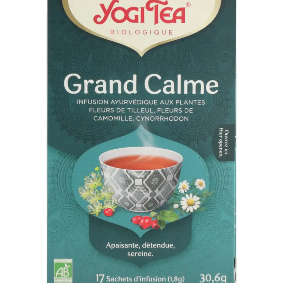 3x Yogi tea Calming Biologisch 17 stuks