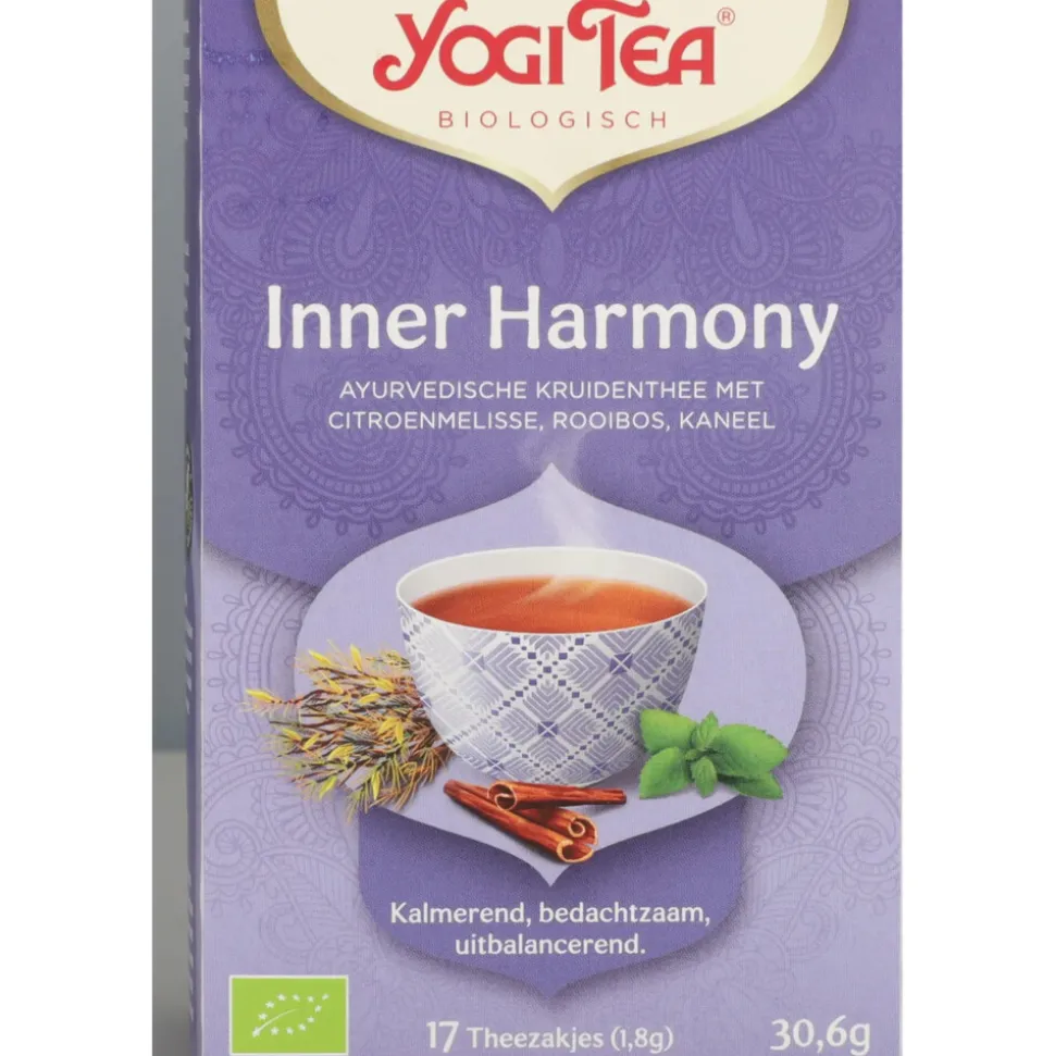 3x Yogi tea Inner Harmony Biologisch 17 stuks