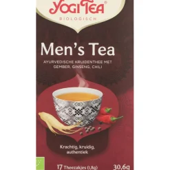 3x Yogi tea Mens Tea Biologisch 17 stuks