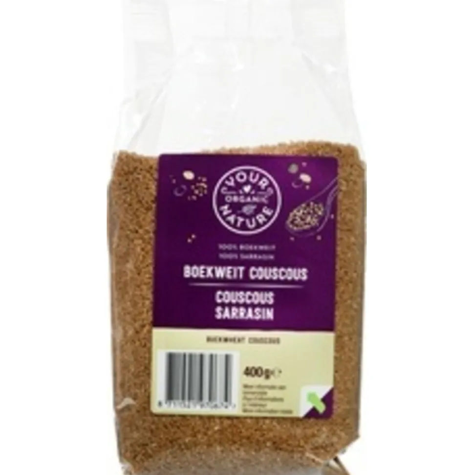 3x Your Organic Nature Boekwijt Couscous 400 gr