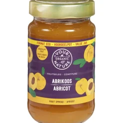 3x Your Organic Nature Fruitbeleg Abrikoos 375 gr