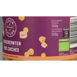 3x Your Organic Nature Kikkererwten Bio 350 gr