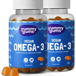 2x Yummygums Vegan Omega-3 45 gummies