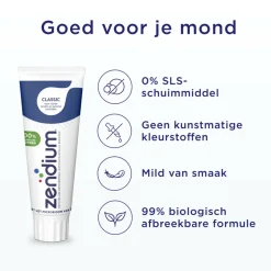 12x Zendium Tandpasta Classic 75 ml