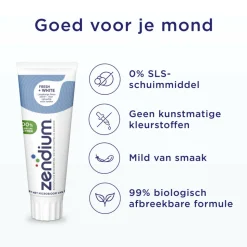 12x Zendium Tandpasta Fresh+White 75 ml