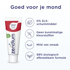 12x Zendium Tandpasta Tandvlees Protect 75 ml