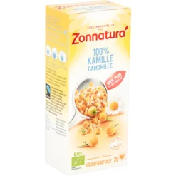 3x Zonnatura Kamille Thee Biologisch 20 stuks