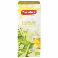 3x Zonnatura Thee Brandnetel-Citroengras 20 zakjes