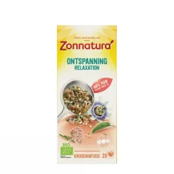3x Zonnatura Thee Ontspanning Biologisch 20 stuks