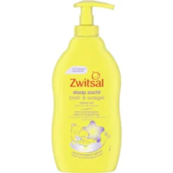 6x Zwitsal Bad- en Wasgel Slaap Zacht 400 ml
