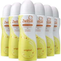 6x Zwitsal Deodorant Original 100 ml
