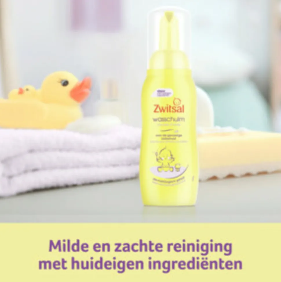 6x Zwitsal Wasschuim 200 ml