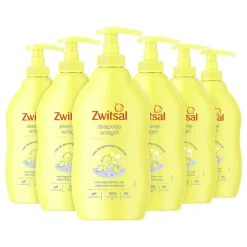 6x Zwitsal Zeepvrije Wasgel 400 ml