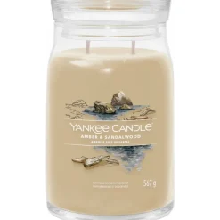 Yankee Candle Geurkaars Large Jar Amber & Sandalwood 567 gr