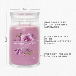 Yankee Candle Geurkaars Large Jar Wild Orchid 567 gr