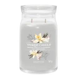 Yankee Candle Geurkaars Large Jar Smoked Vanilla & Cashmere Signature 567 gr