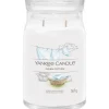 Yankee Candle Geurkaars Large Jar Clean Cotton 567 gr