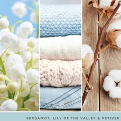 Yankee Candle Geurkaars Large Jar Clean Cotton 567 gr