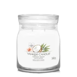 Yankee Candle Geurkaars Medium Jar Coconut Beach Signature 368 gr