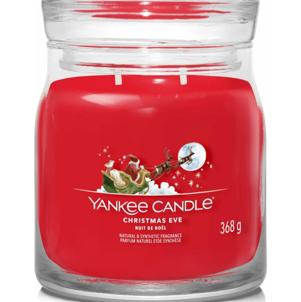 Yankee Candle Geurkaars Medium Jar Christmas Eve 368 gr