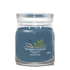 Yankee Candle Geurkaars Medium Jar Bayside Cedar Signature 368 gr