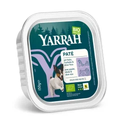 Yarrah Bio Hondenvoer Paté Kip & Kalkoen 150 gr